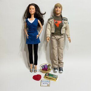 Disney Hannah Montana Miley and Jake 2 Dolls Sweethearts Set